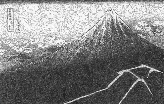 Sagaki Keita - Illustrazioni multistrato create da migliaia di dettagli microscopici Sagaki Keita - Illustrazioni multistrato create da migliaia di dettagli microscopici
