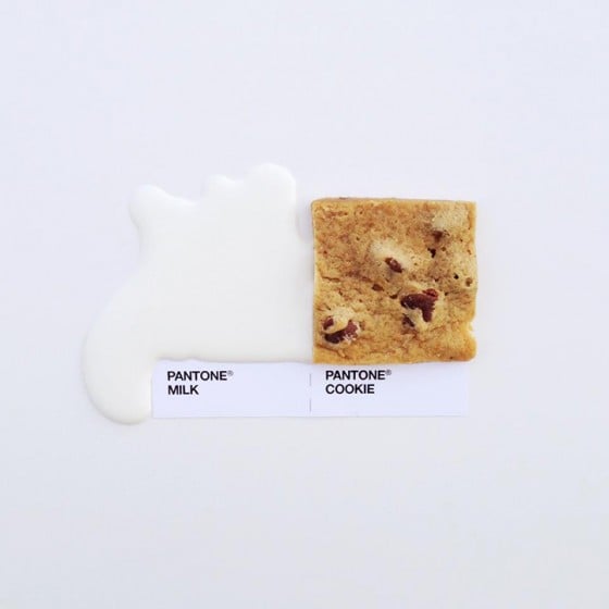 David Schwen - Pantone Pairings - Campioni di Pantone realizzati con accostamenti di cibo David Schwen - Pantone Pairings - Campioni di Pantone realizzati con accostamenti di cibo