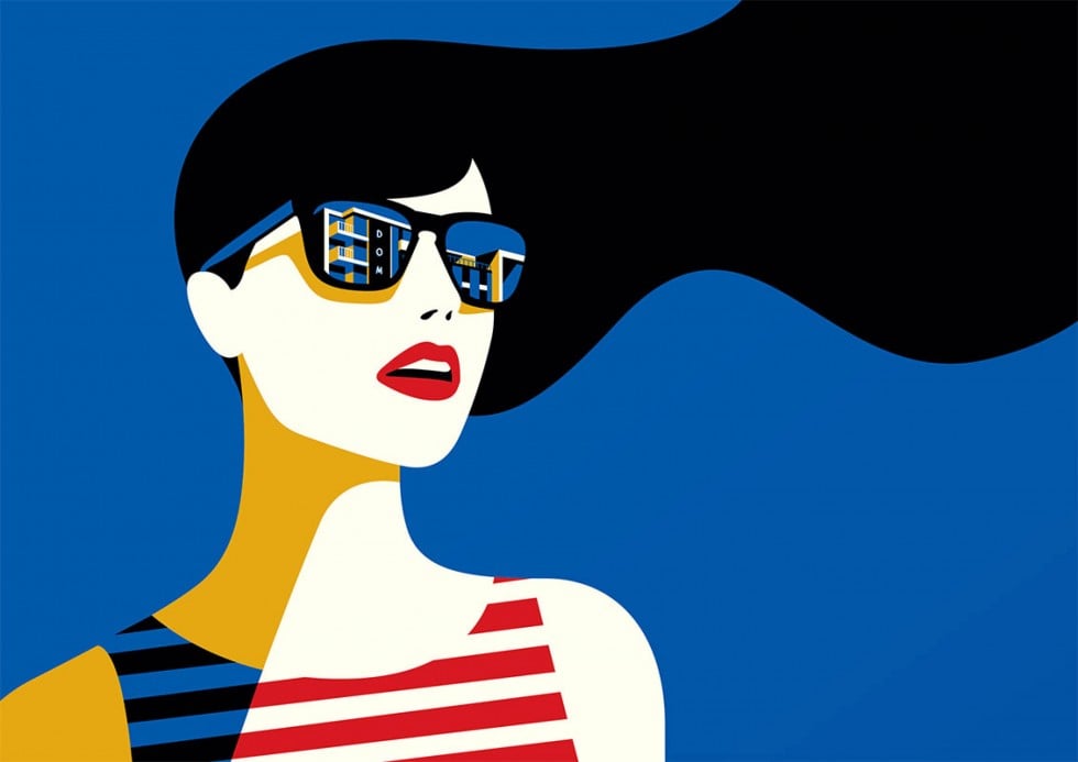 Le illustrazioni glamour e minimali di Malika Favre | Collater.al