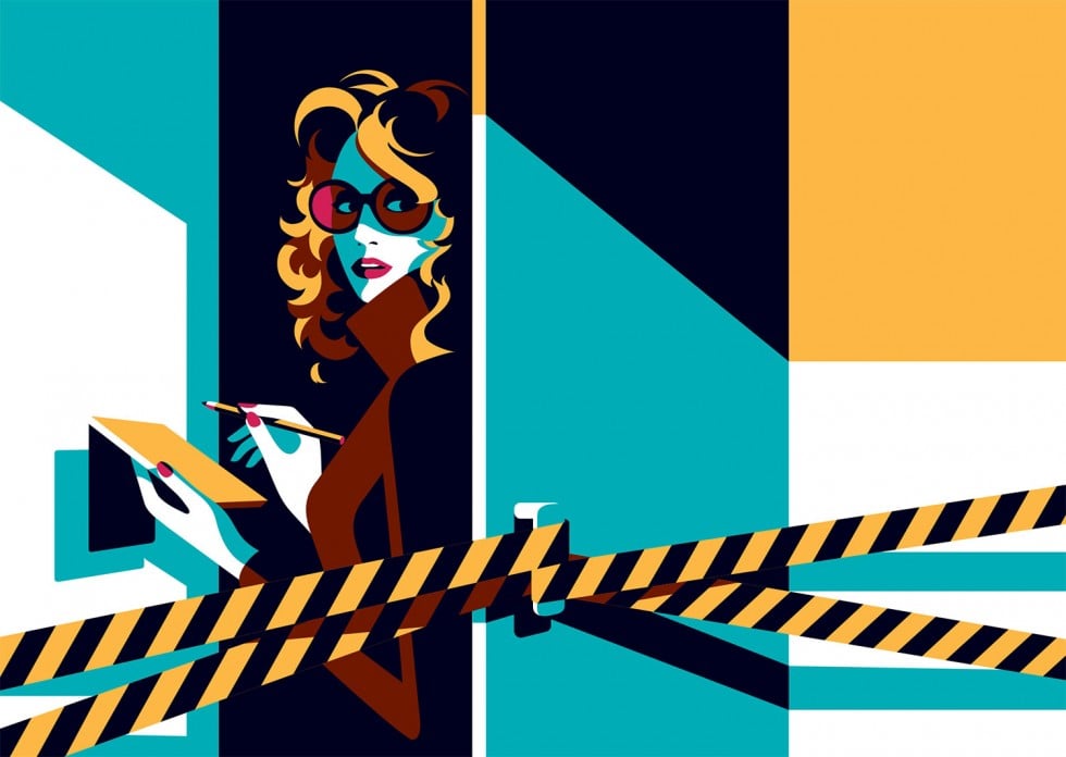 Le illustrazioni glamour e minimali di Malika Favre | Collater.al