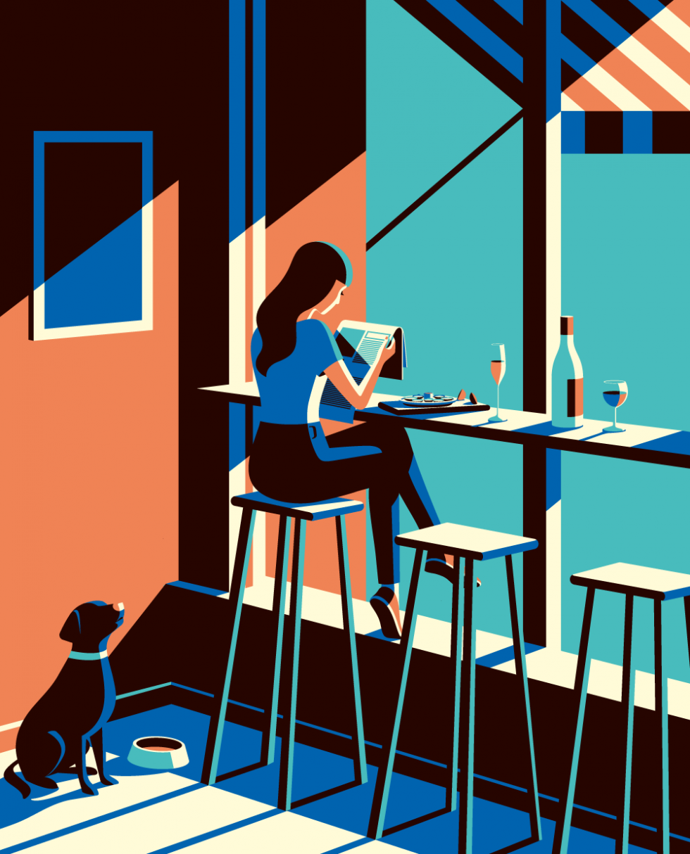 Le illustrazioni glamour e minimali di Malika Favre | Collater.al