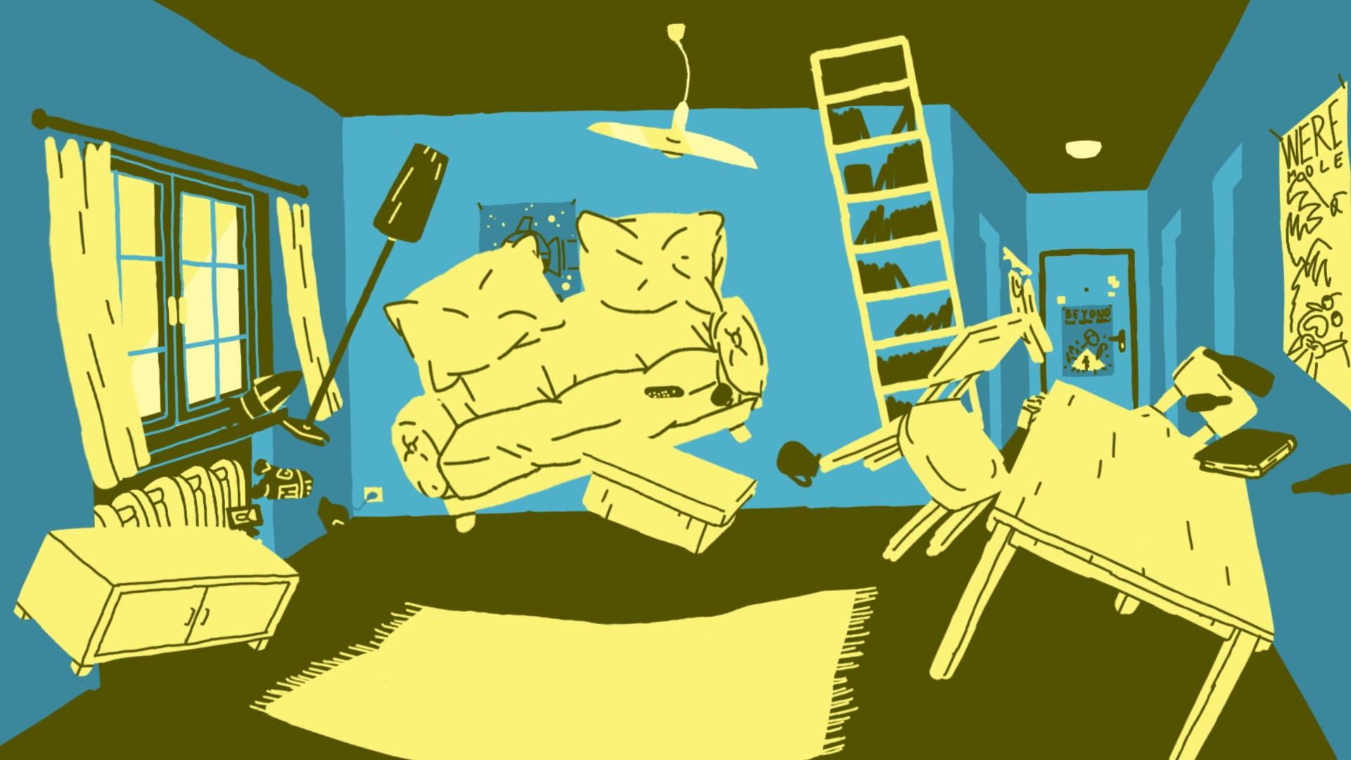 Short Video for breakfast: Ruben Leaves - La paranoia di non aver chiuso casa | Collater.al