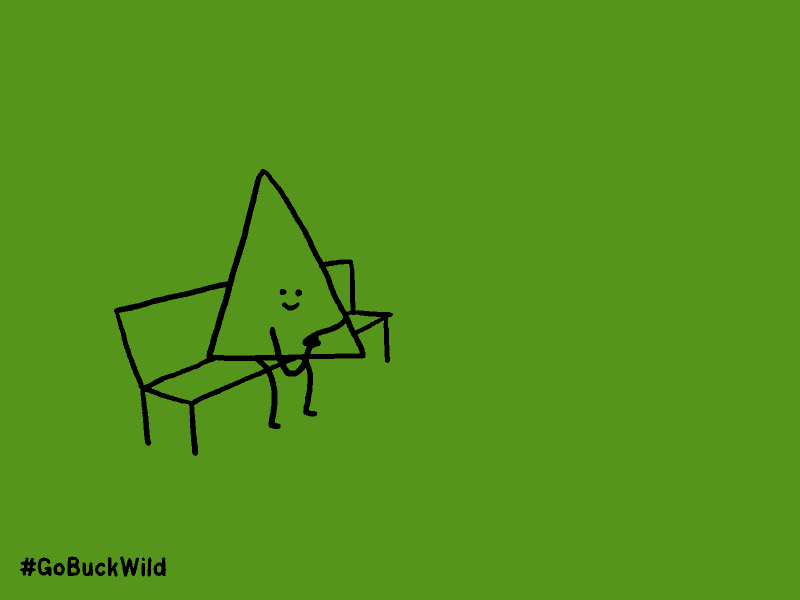 Le GIF di Tom Deslongchamp per #snackBuckWild | Collater.al