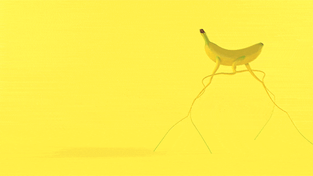 Banana Project, le banane umane in gif di Elias Freiberger e Xander Marritt | Collater.al 13