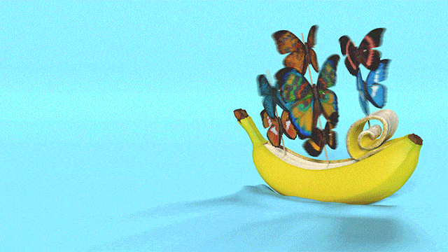 Banana Project, le banane umane in gif di Elias Freiberger e Xander Marritt | Collater.al 14