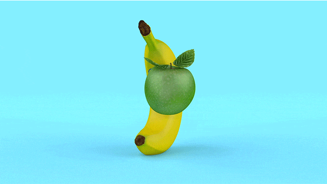 Banana Project, le banane umane in gif di Elias Freiberger e Xander Marritt | Collater.al 15