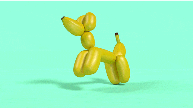 Banana Project, le banane umane in gif di Elias Freiberger e Xander Marritt | Collater.al 5