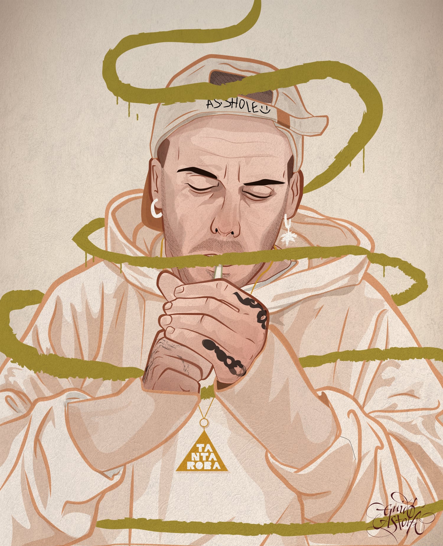 I rapper illustrati di Guido Astolfi | Collater.al 3