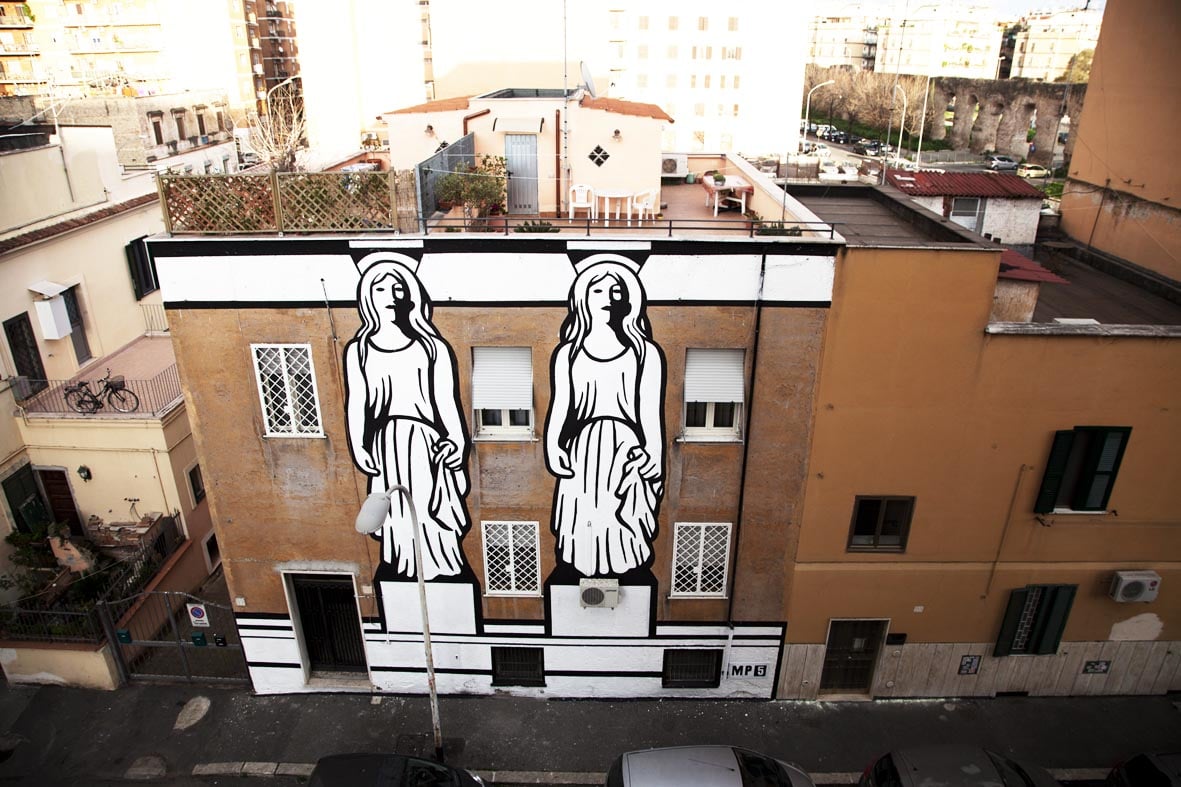 Le opere dell'artista urbana e illustratrice MP5 - Collater.al