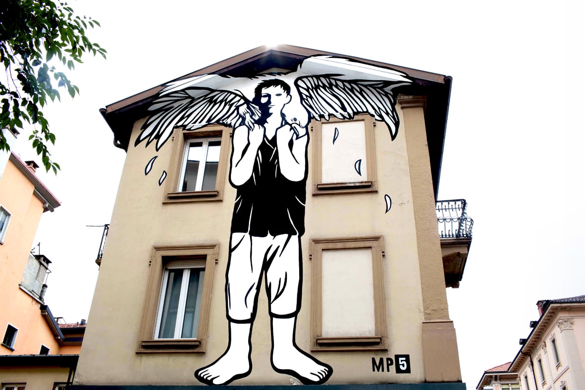 Le opere dell'artista urbana e illustratrice MP5 - Collater.al