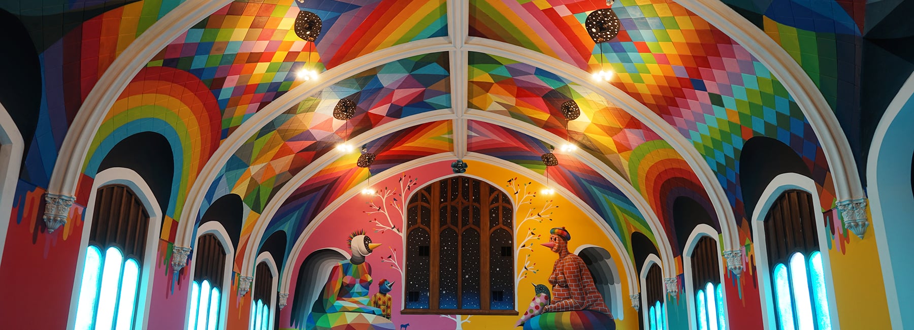 The International Church of Cannabis by Okuda San Miguel | Collater.al 10