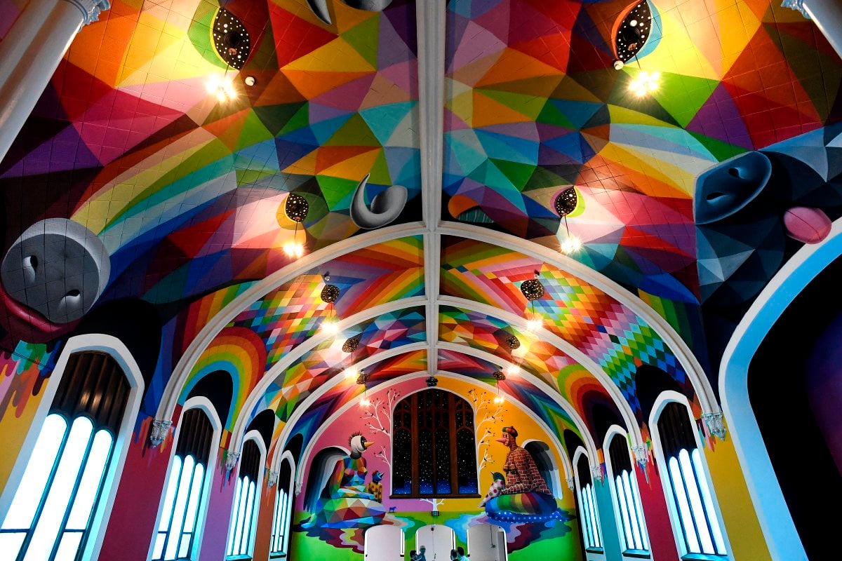 The International Church of Cannabis by Okuda San Miguel | Collater.al 3
