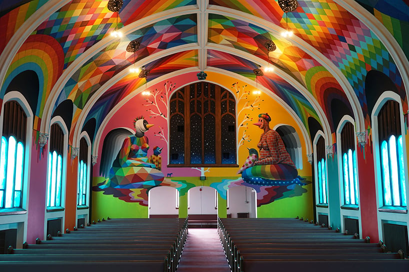 The International Church of Cannabis by Okuda San Miguel | Collater.al 6