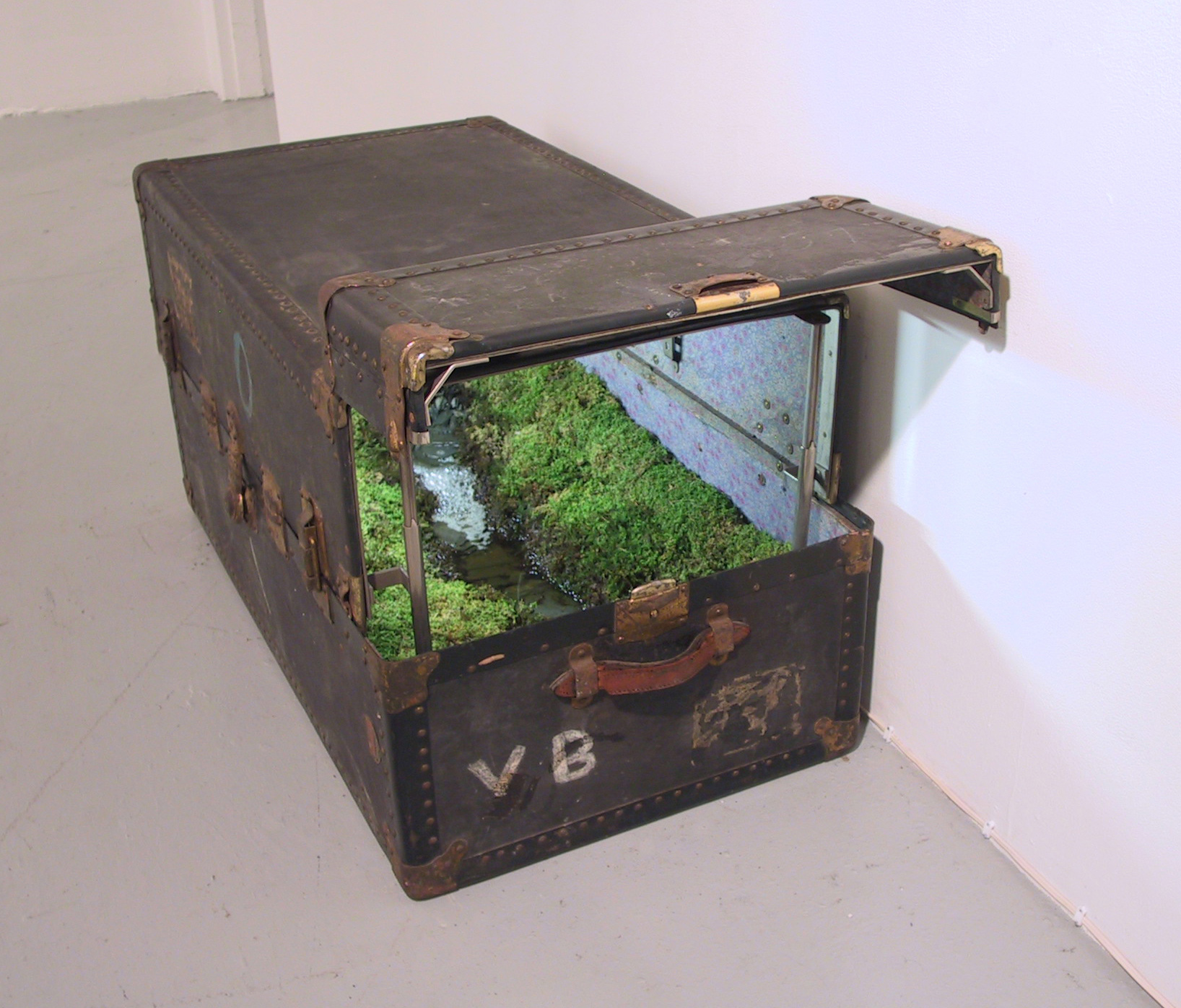 Traveling Landscapes, ecosistemi in miniatura all'interno di valigie vintage | Collater.al