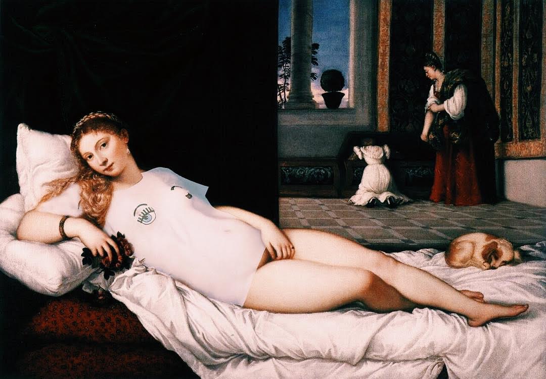 I collage di Nicholas Mottola Jacobsen che mixano moda e opere pittoriche | Collater.al 11