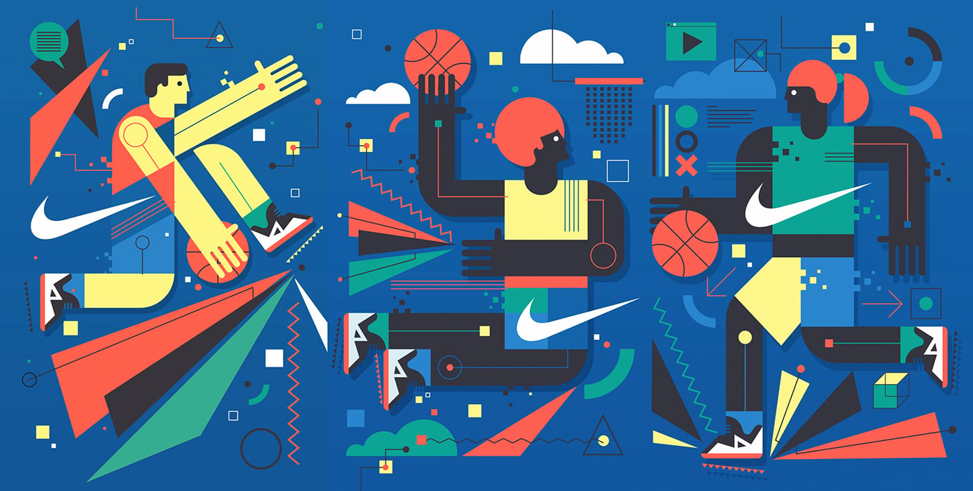 Il murales di Neil Stevens per Nike a Barcellona | Collater.al 1