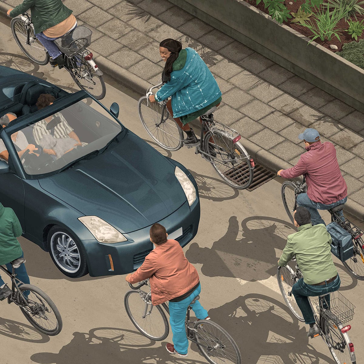 Le illustrazioni iperealiste di Max Guther | Collater.al 1