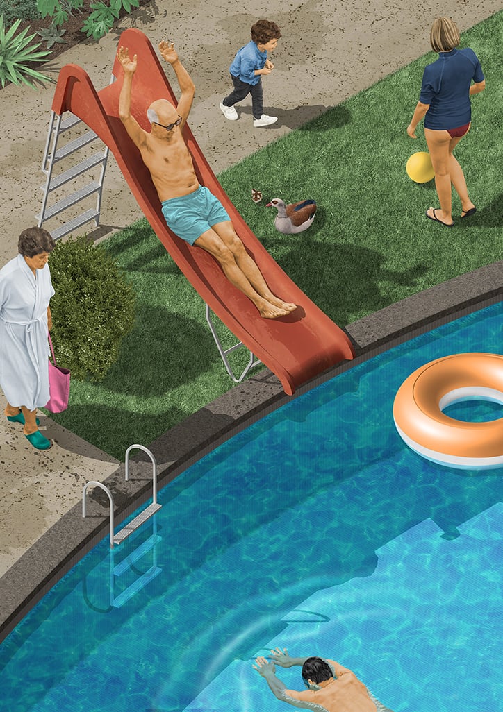 Le illustrazioni iperealiste di Max Guther | Collater.al 6