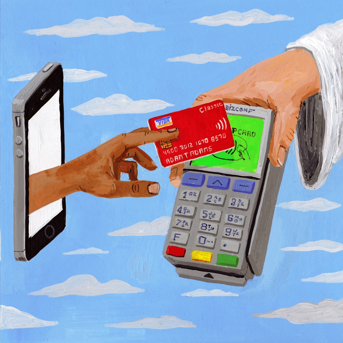 Le illustrazioni di Brandon Celi che ironizzano sulle nostre abitudini consumistiche | Collater.al 6