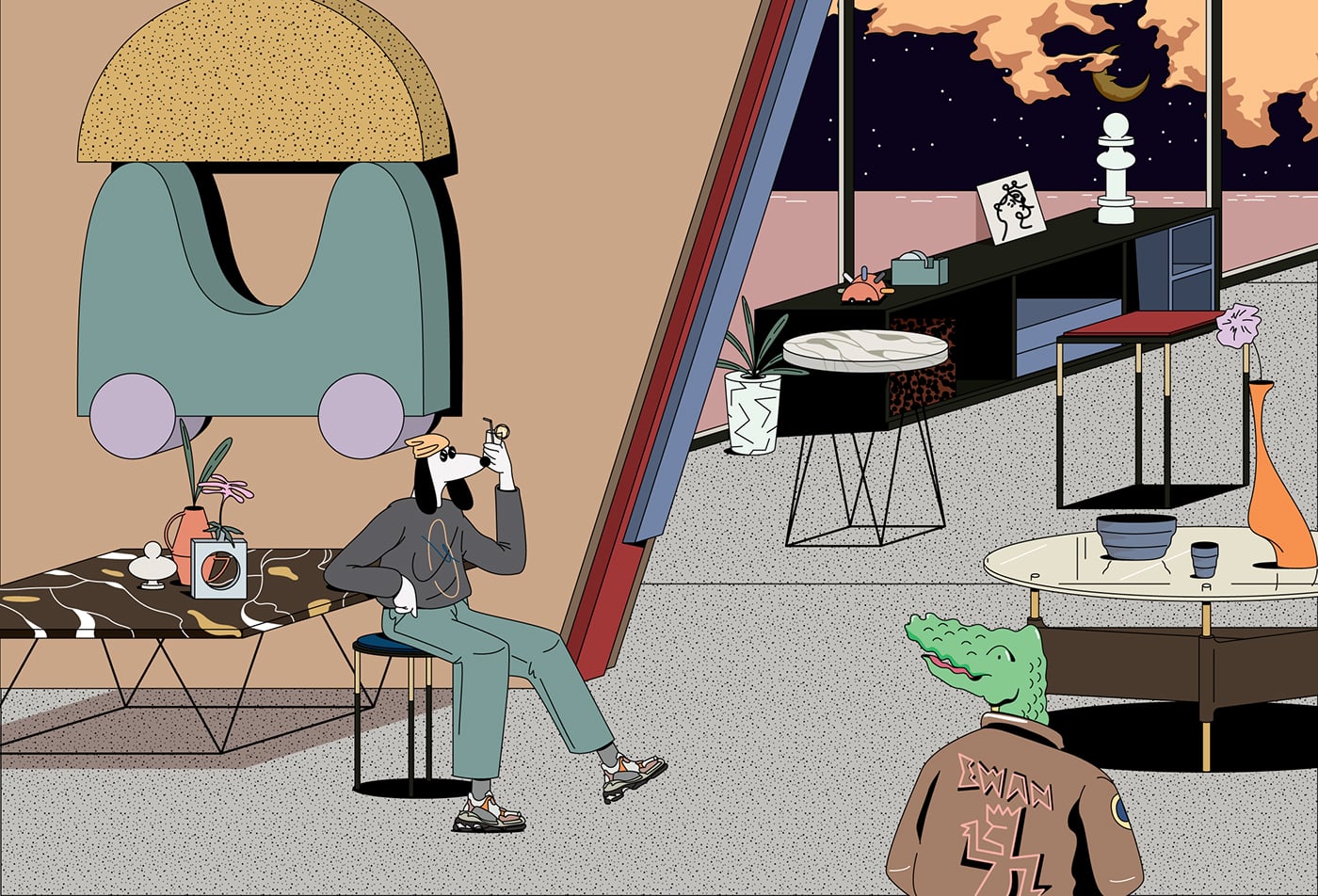 Le illustrazioni pop di di Tanawat Sakdawisarak | Collater.al 3