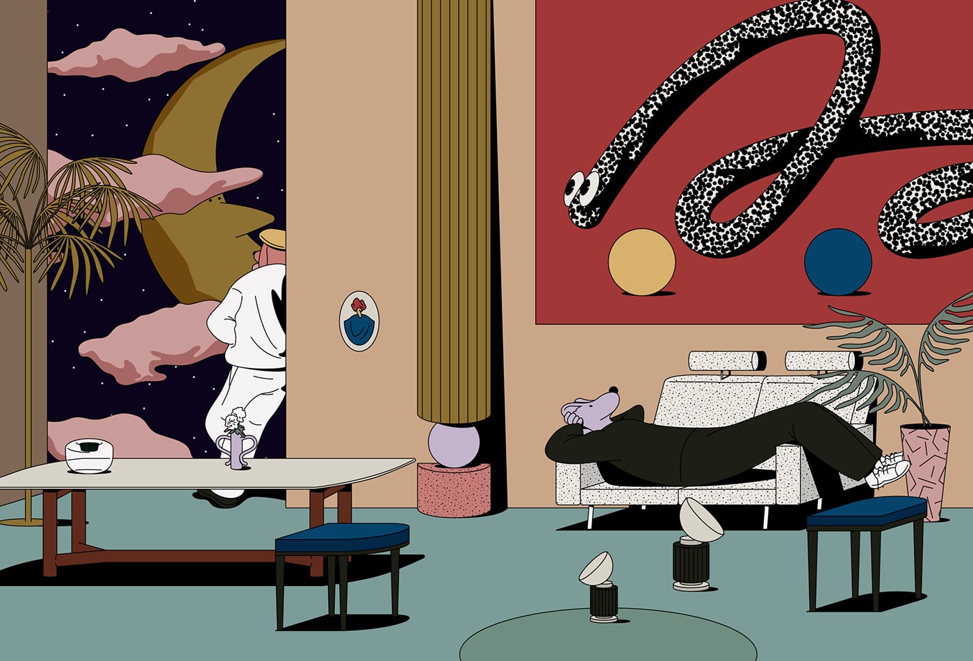 Le illustrazioni pop di di Tanawat Sakdawisarak | Collater.al 4
