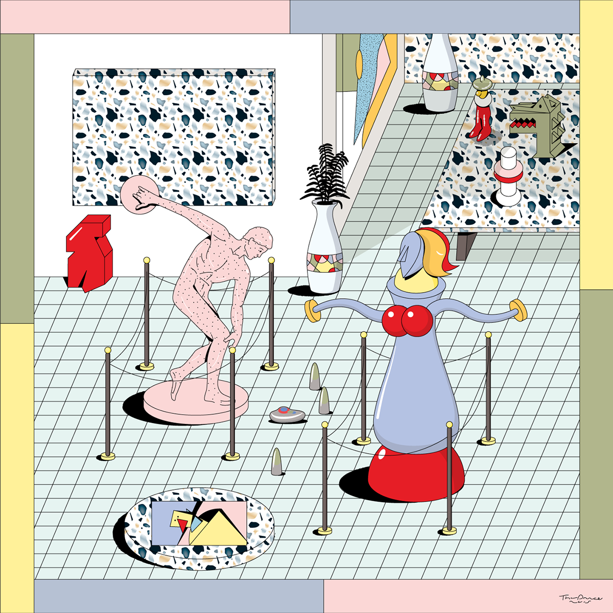 Le illustrazioni pop di di Tanawat Sakdawisarak | Collater.al 5