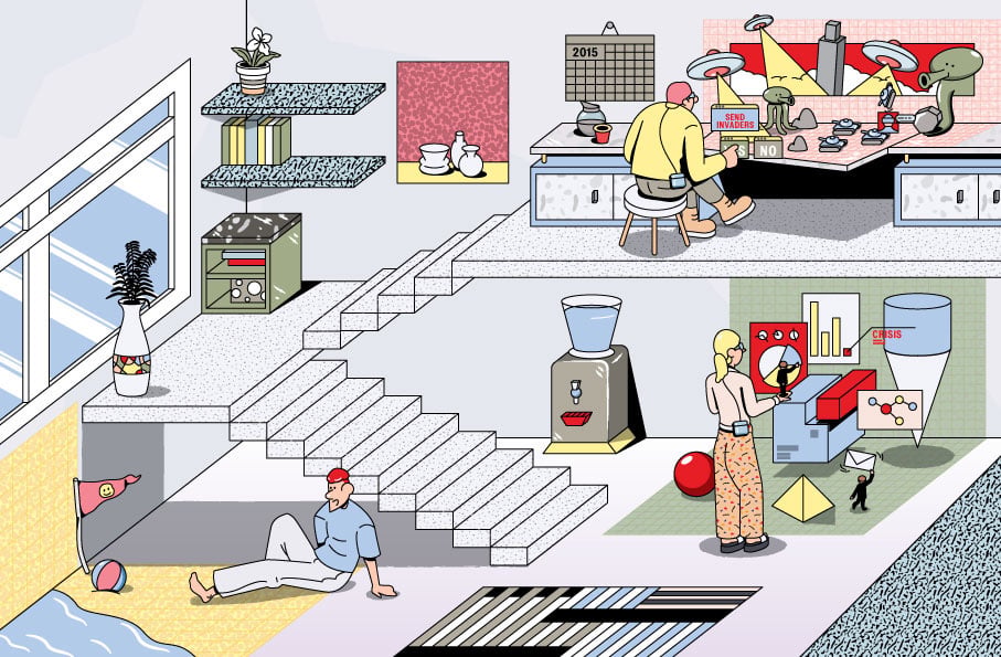 Le illustrazioni pop di di Tanawat Sakdawisarak | Collater.al 8