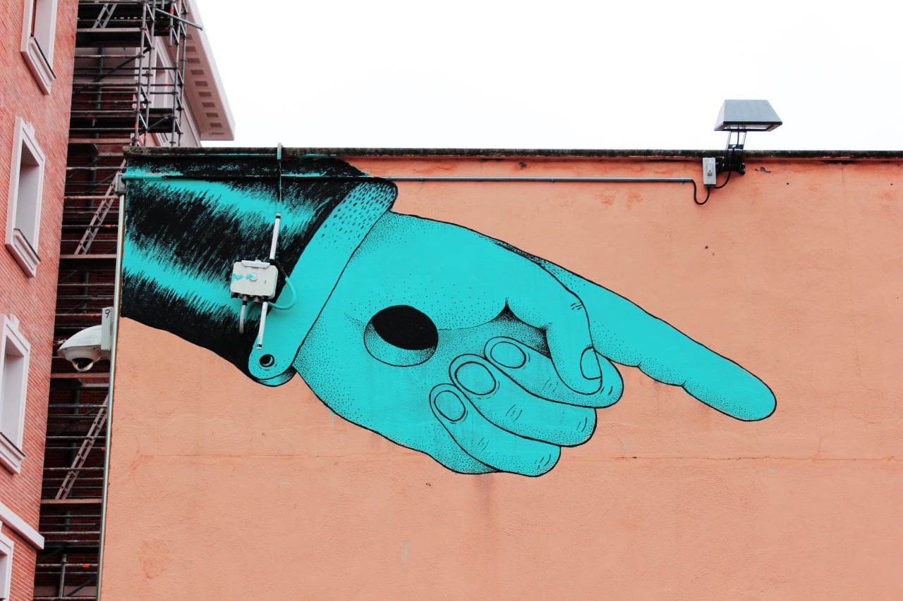 La street art pop surrealista di Grip Face | Collater.al 1