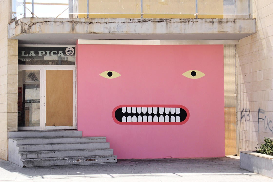 La street art pop surrealista di Grip Face | Collater.al 11