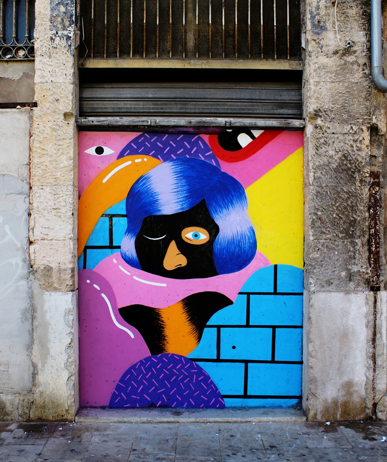La street art pop surrealista di Grip Face | Collater.al 8