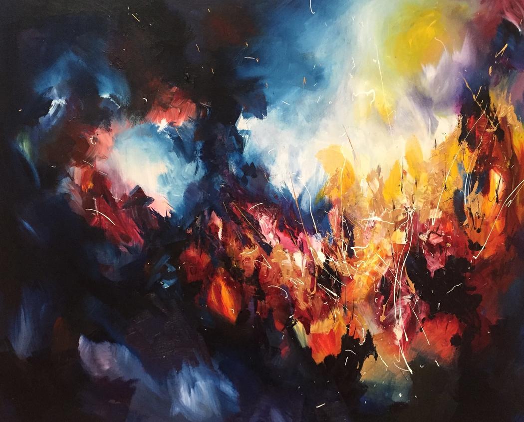 Melissa McCracken vede i colori della musica e dipinge i vostri brani preferiti | Collater.al 8