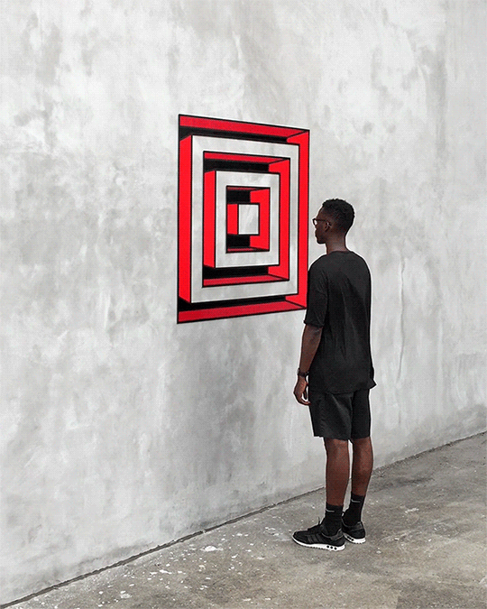 Aakash Nihalani in mostra con Tilt alla Wunderkammern di Milano | Collater.al