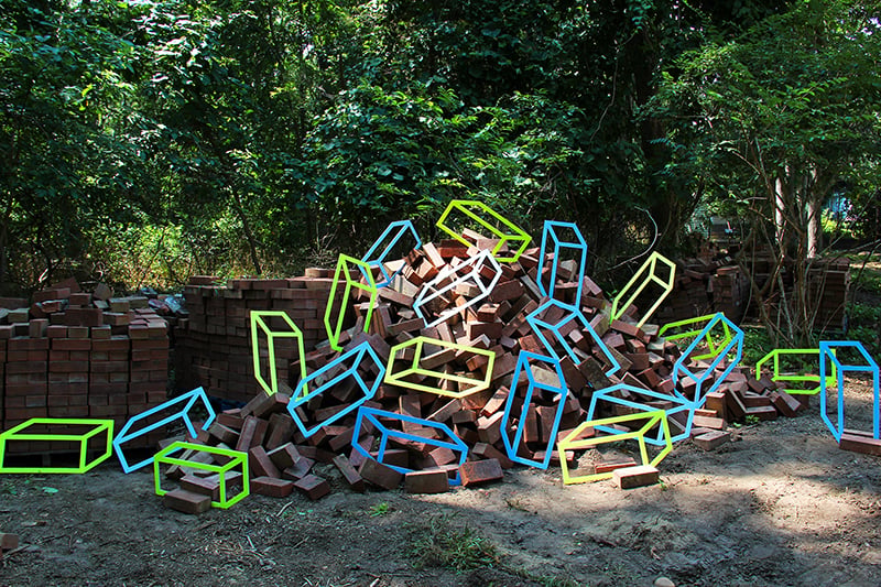 Aakash Nihalani in mostra con Tilt alla Wunderkammern di Milano | Collater.al