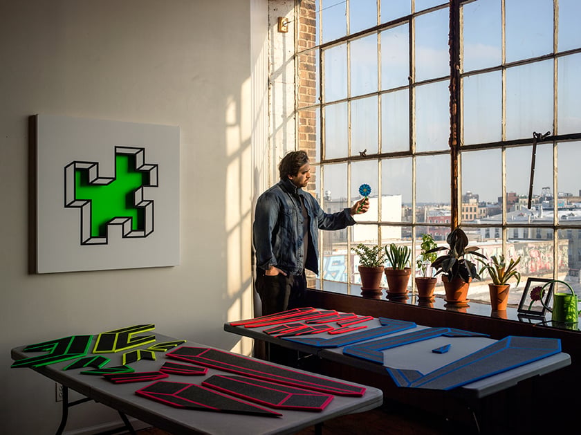 Aakash Nihalani in mostra con Tilt alla Wunderkammern di Milano | Collater.al 4