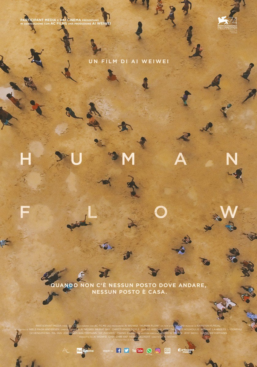 Human flow e l’arte di Ai Weiwei al cinema | Collater.al 2