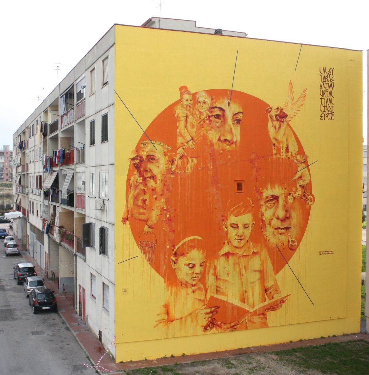 La Street Art colora la periferia di Napoli con il Parco dei Murales | Collater.al Mattia CD Orto