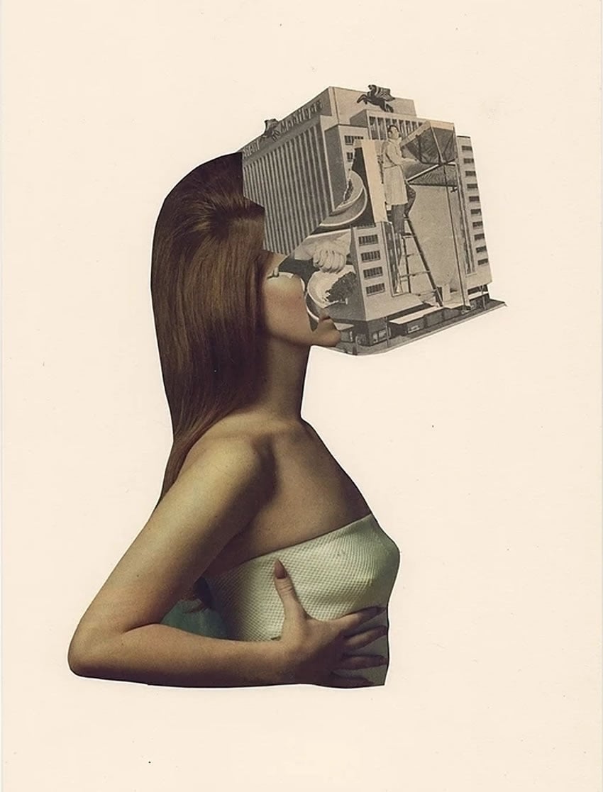 Gli ambigui collage di Rozenn Le Gall | Collater.al 20