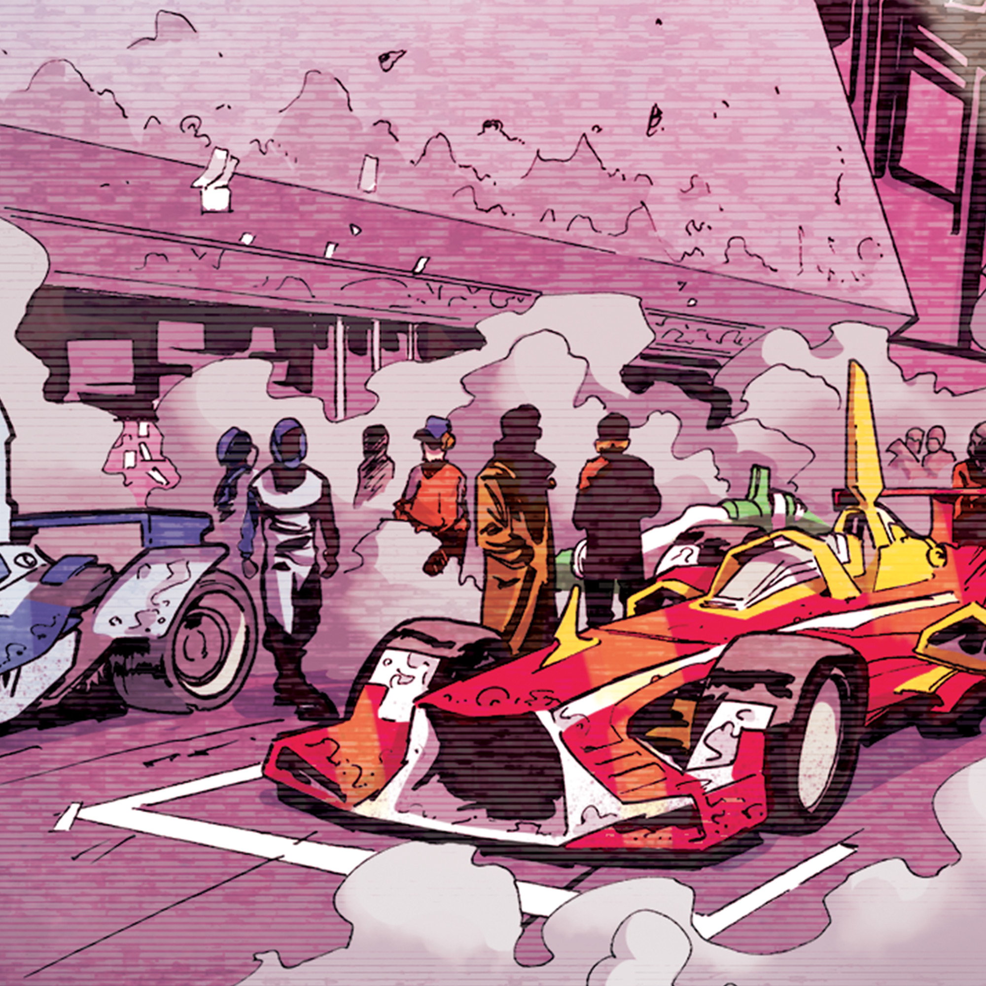 We race comic, il primo webcomic firmato Scuderia Ferrari | Collater.al 1