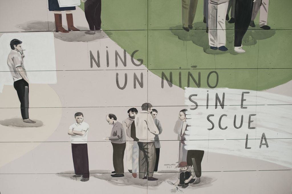 La Plaza es Nuestra, il nuovo murale di Escif | Collater.al