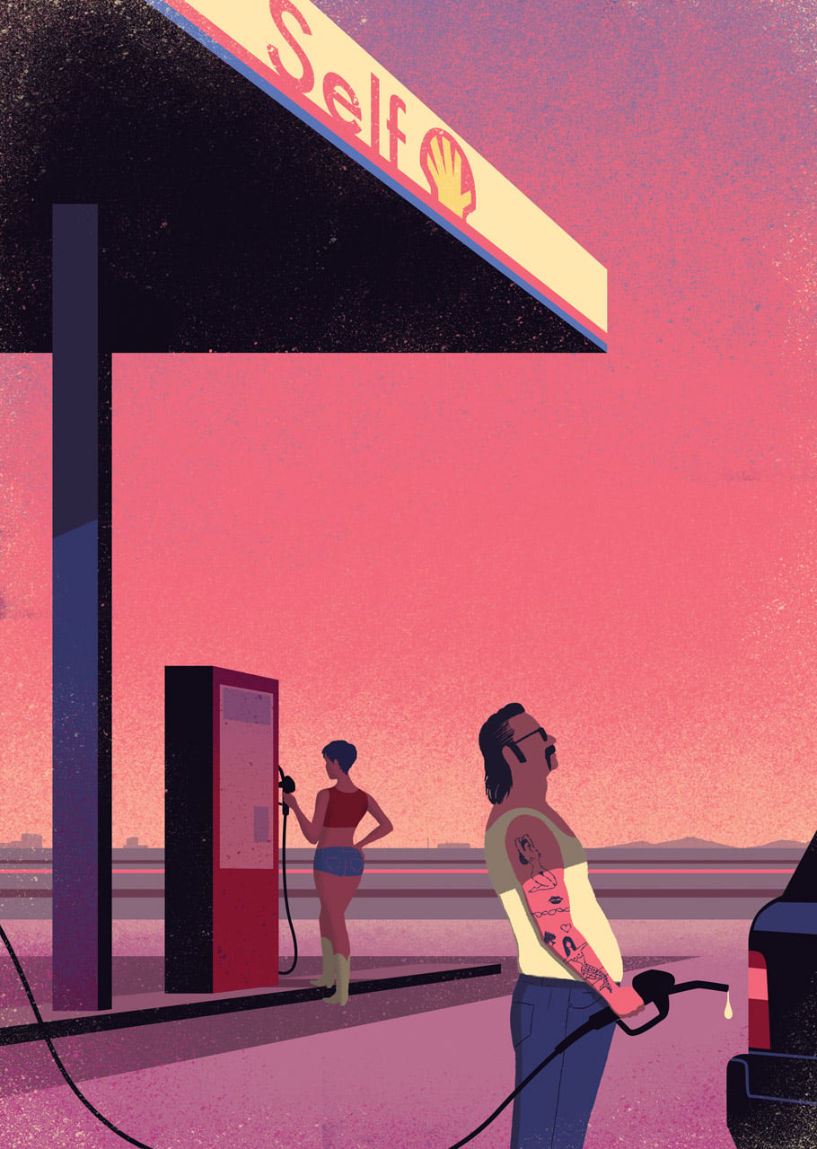 Le illustrazioni concettuali ed ironiche di Davide Bonazzi | Collater.al a