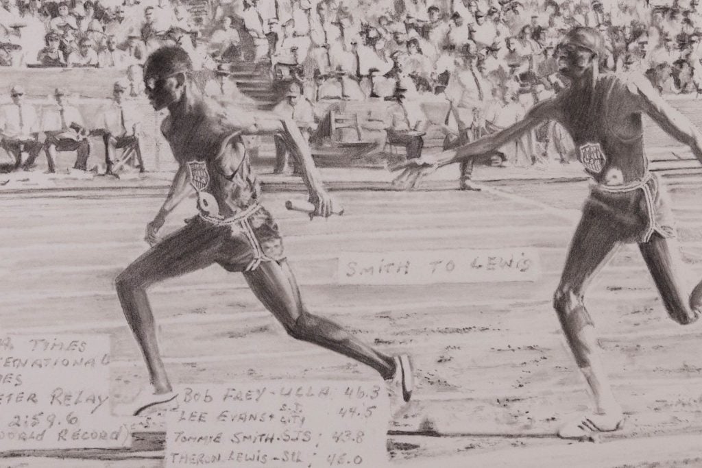 L'iconico gesto di Tommie Smith, immortalato da Glenn Kaino4 | Collater.al