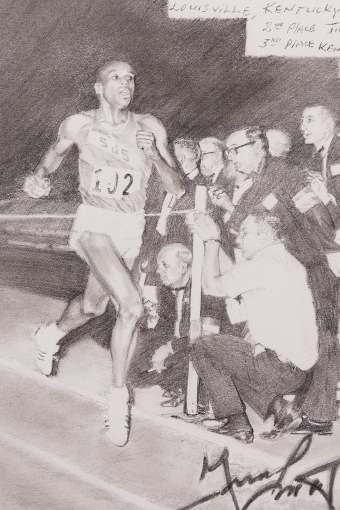 L'iconico gesto di Tommie Smith, immortalato da Glenn Kaino5 | Collater.al