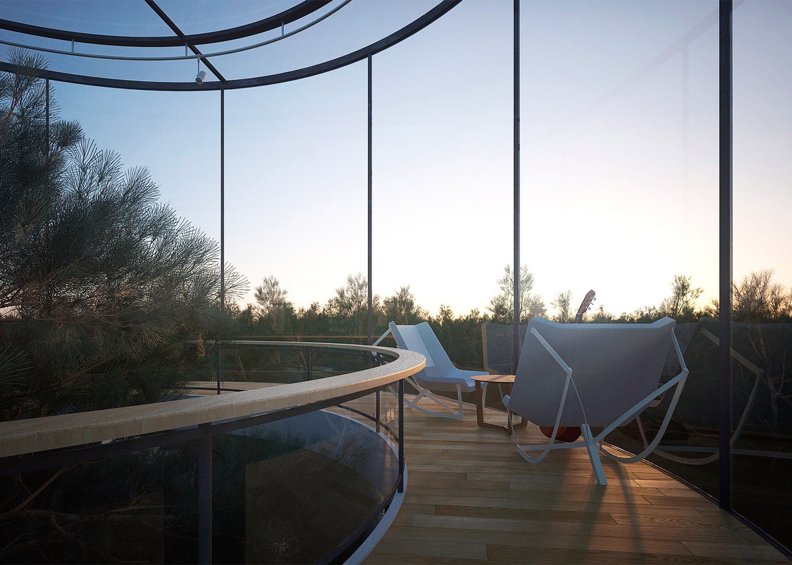 Tree in the house, una casa costruita intorno ad un albero | Collater.al 3