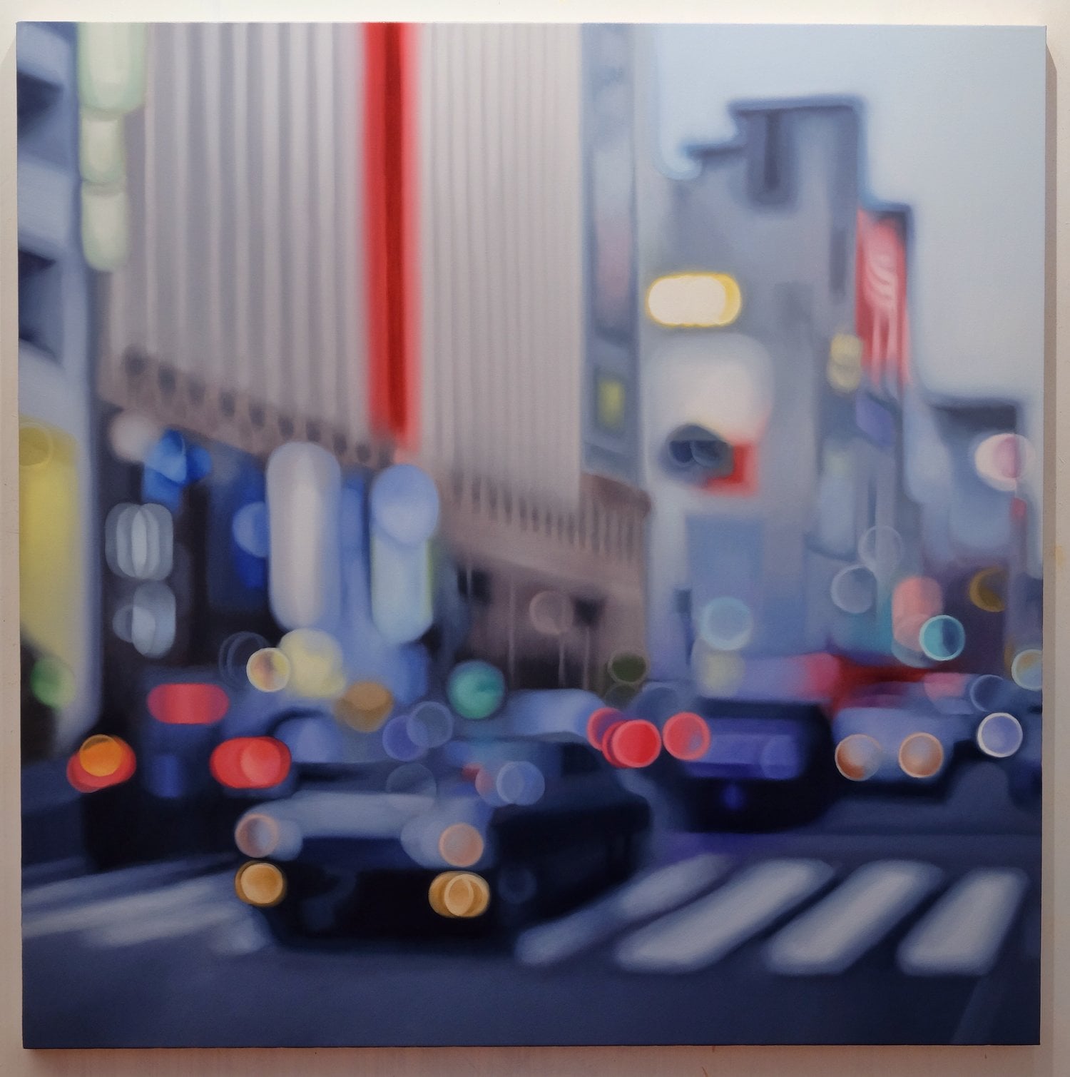 Night Philip Barlow affascina con i suoi dipinti sfuocati | Collater.al