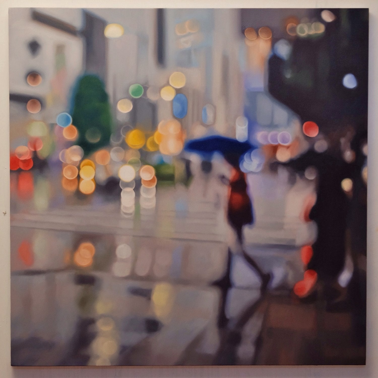 Night Philip Barlow affascina con i suoi dipinti sfuocati | Collater.al