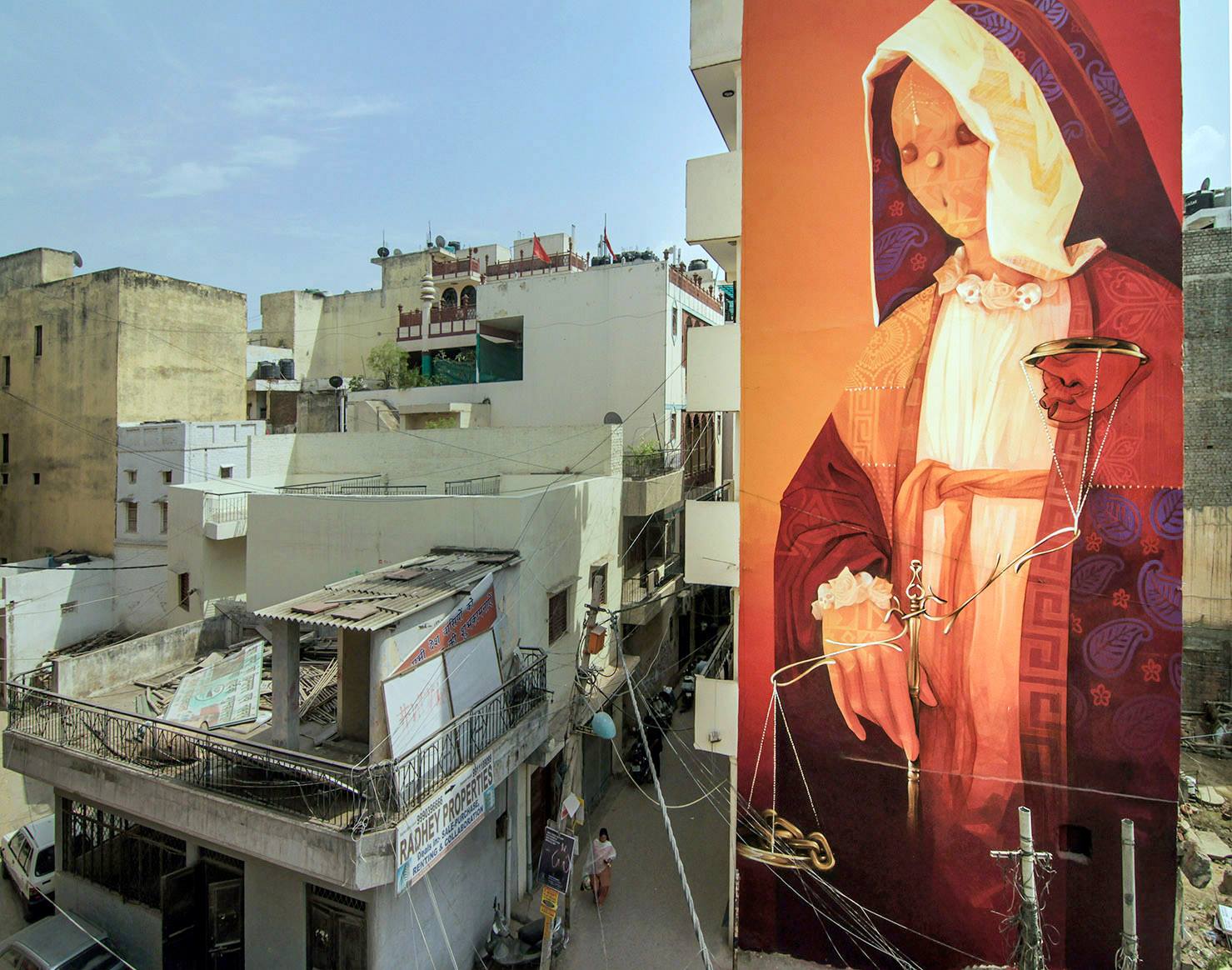 Colori caldi come il sole: il fascino latino dei murales di INTI | Collater.al