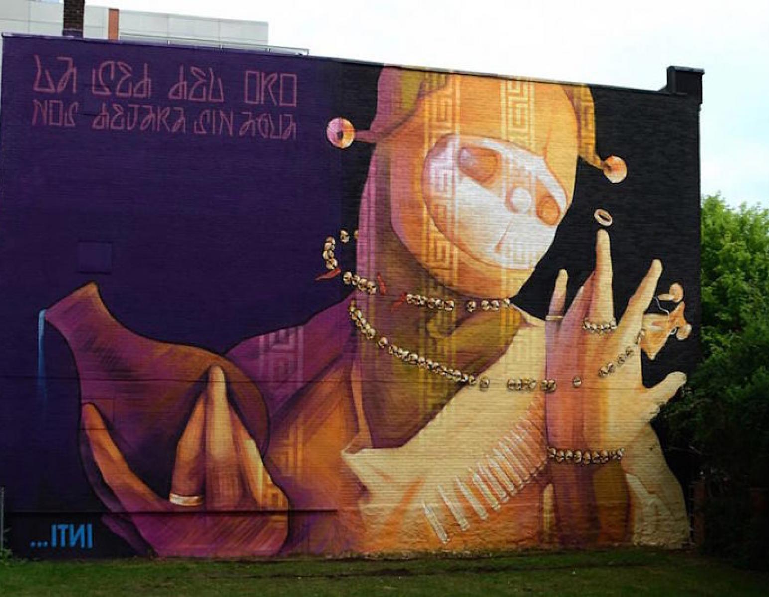 Colori caldi come il sole: il fascino latino dei murales di INTI | Collater.al