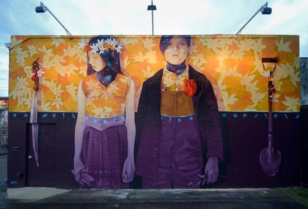 Colori caldi come il sole: il fascino latino dei murales di INTI | Collater.al