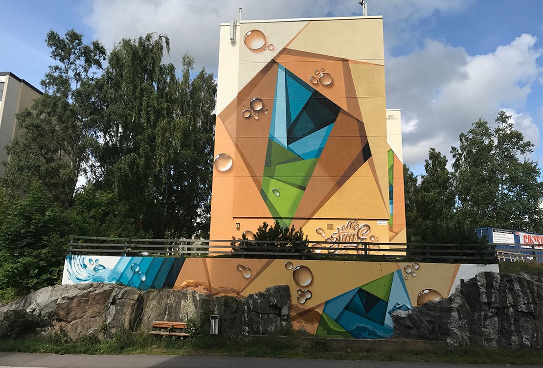 Illusioni ottiche tridimensionali, la street art di Mr. June | Collater.al