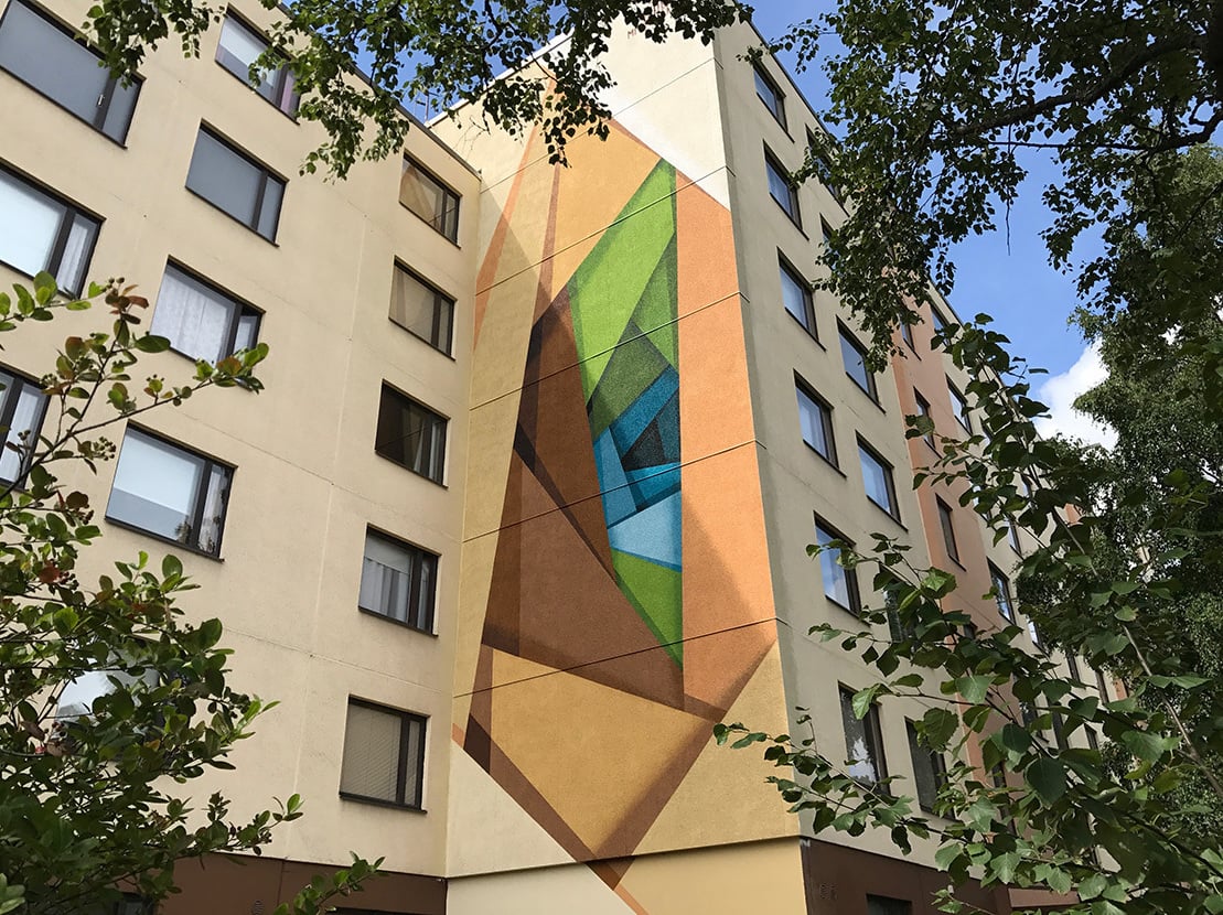 Illusioni ottiche tridimensionali, la street art di Mr. June | Collater.al